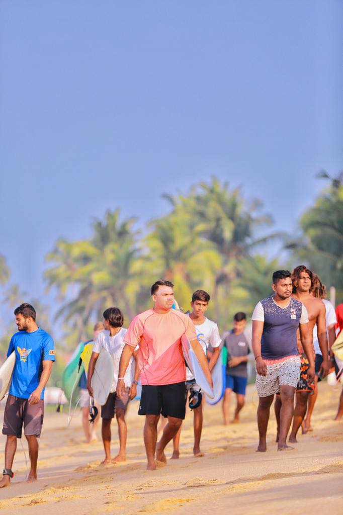 Sport Minister Mr.Namal Rajapaksa Visit to Surf