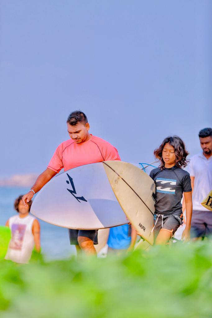 Sport Minister Mr.Namal Rajapaksa Visit to Surf