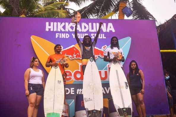 Winners of National Surf Championship 2021